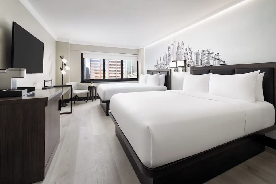 Bedroom. Interior and views may vary based on location and availability.
