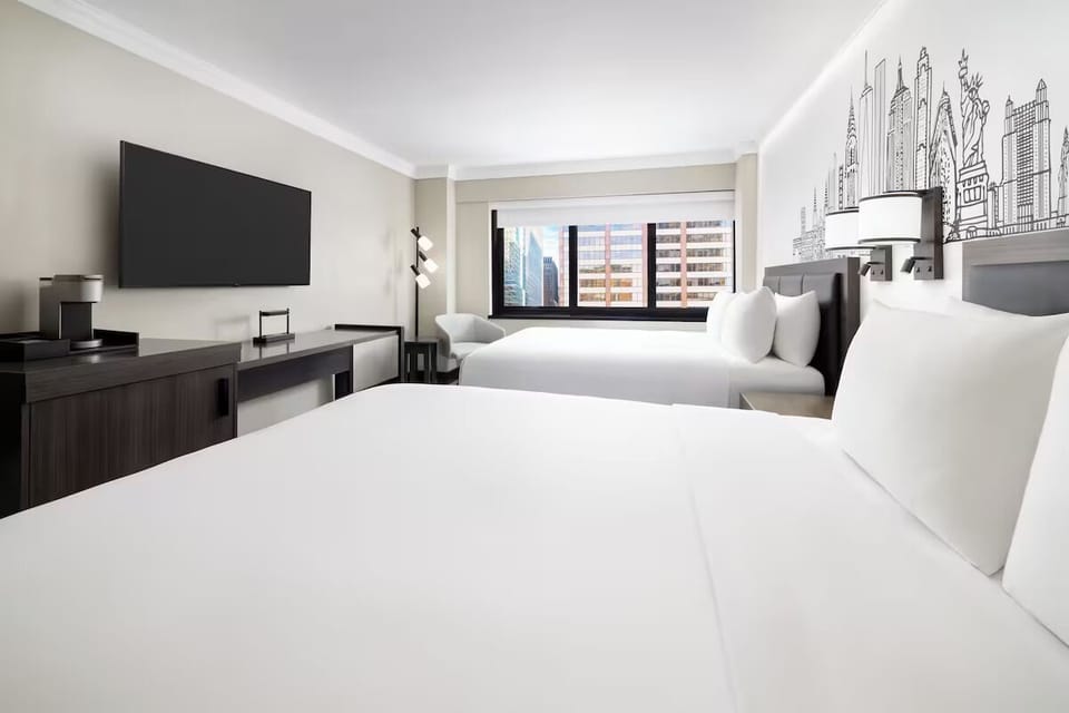 Bedroom. Interior and views may vary based on location and availability.