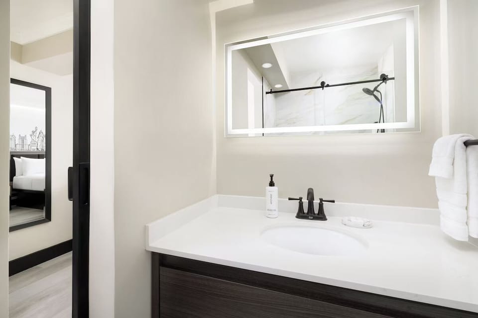 Bathroom. Interior and views may vary based on location and availability.