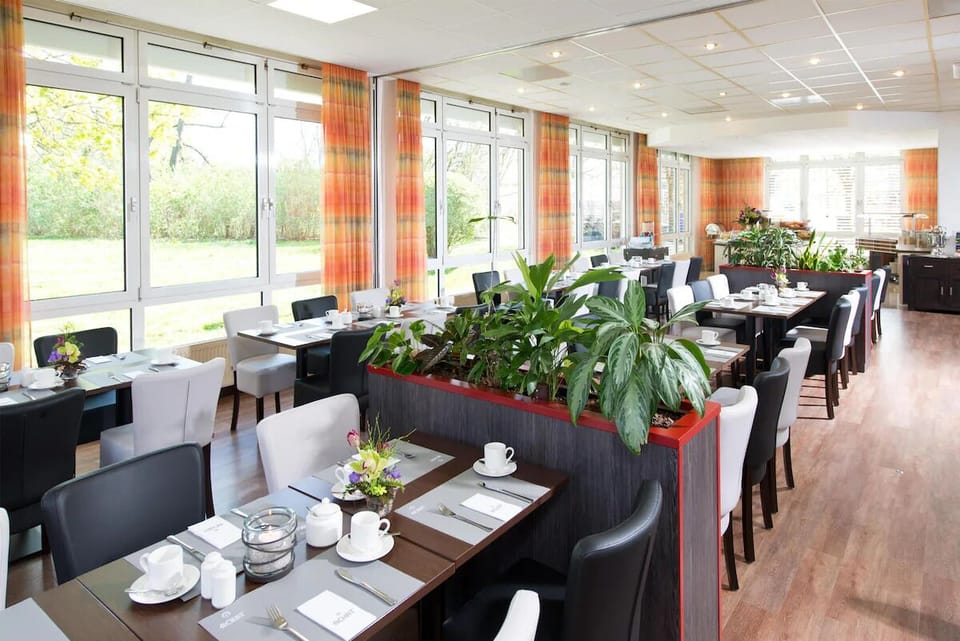 Settle in by sunlit windows and savor a leisurely breakfast.
