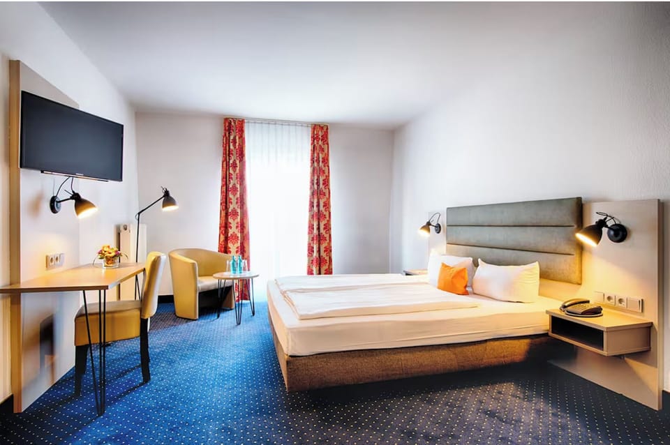 Bedroom. Interior and views may vary based on location and availability.