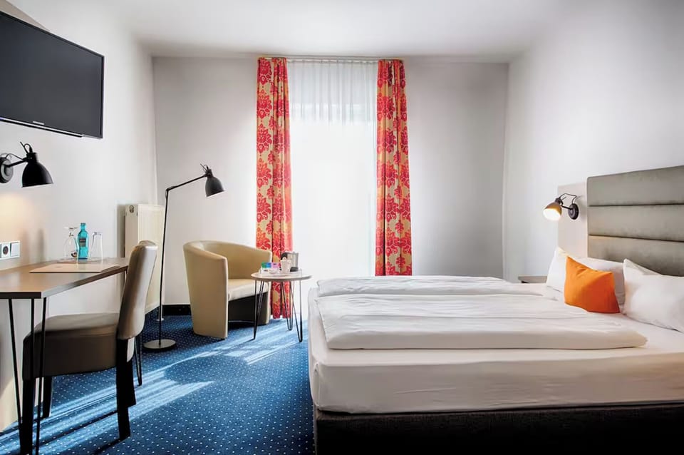 Bedroom. Interior and views may vary based on location and availability.