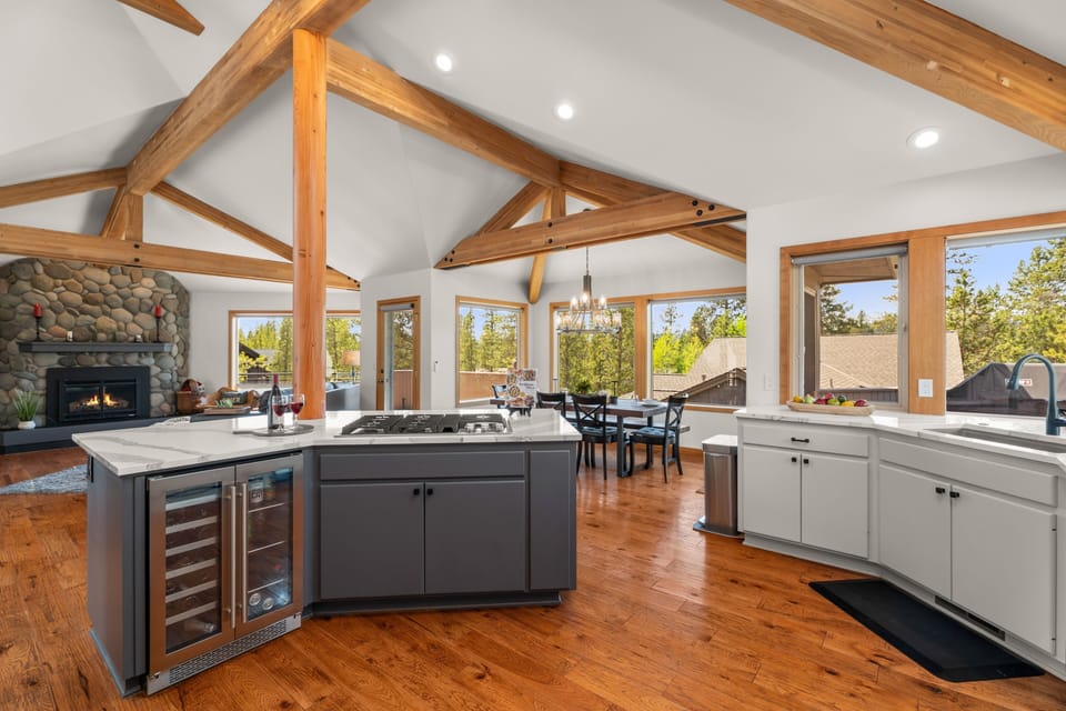 Kitchen and great room