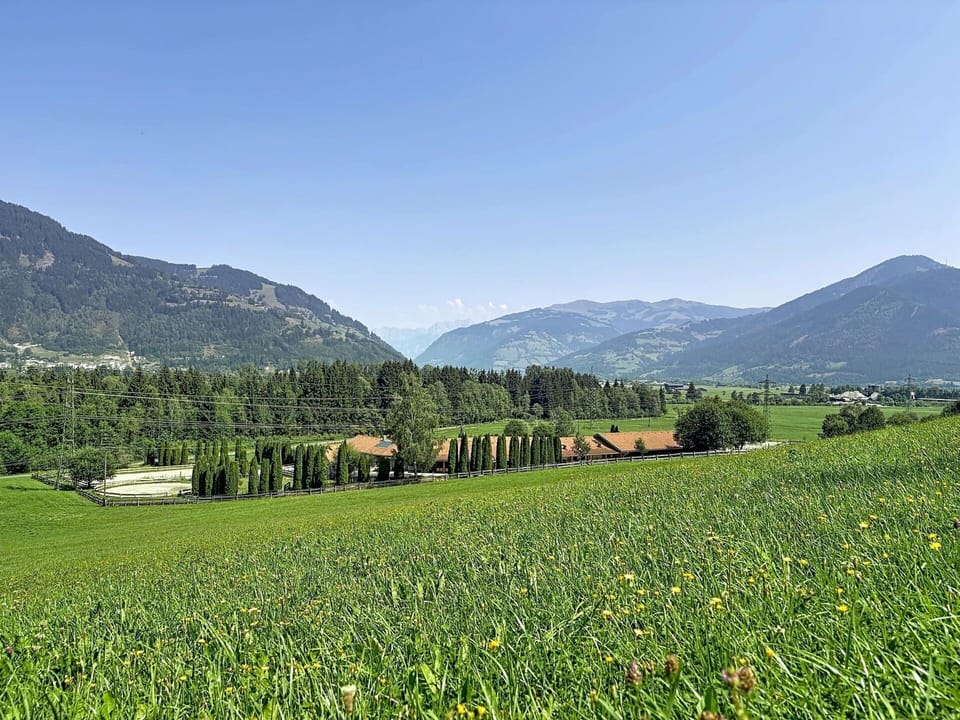 Mountainous Landforms, Mountain, Green, Hill, Tree, Natural Environment, Nature, Natural Landscape, Grassland, Mountain Range