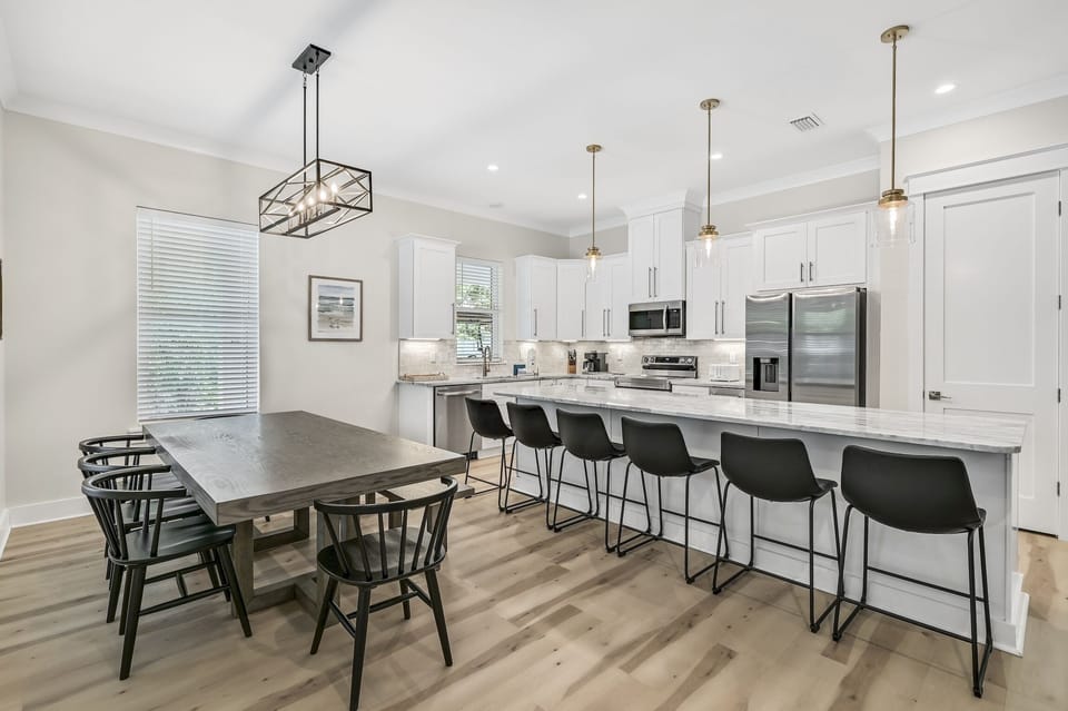 Kitchen and Dining Area