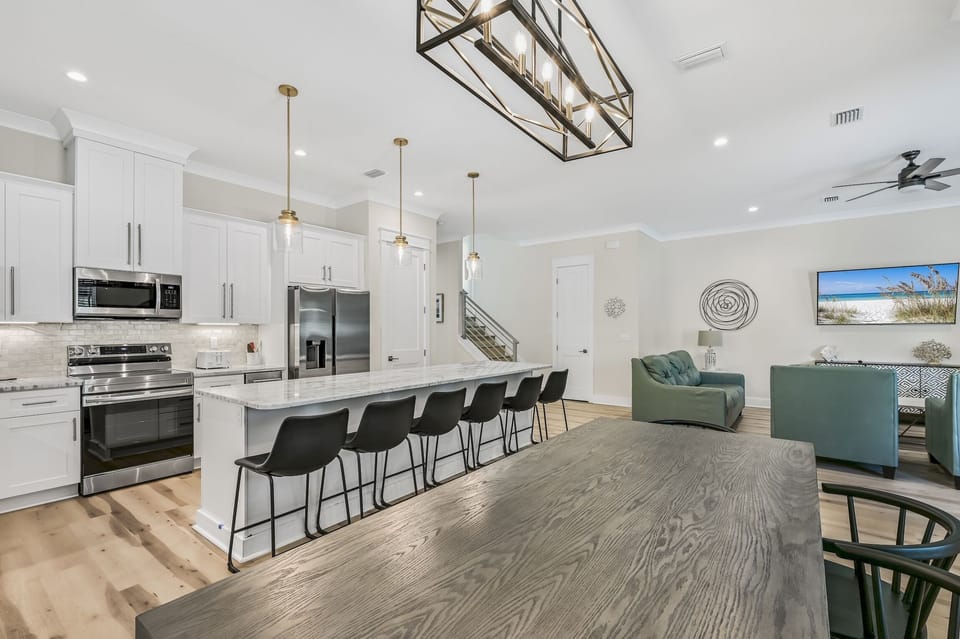 Dining Area and Island Seating