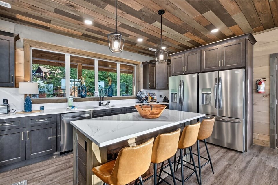 Kitchen view 1