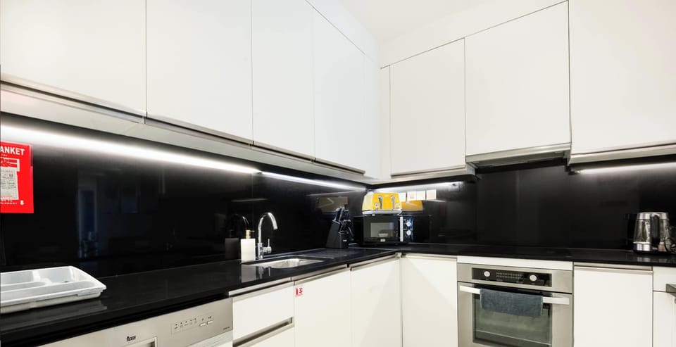 Kitchen cabinetry and appliances