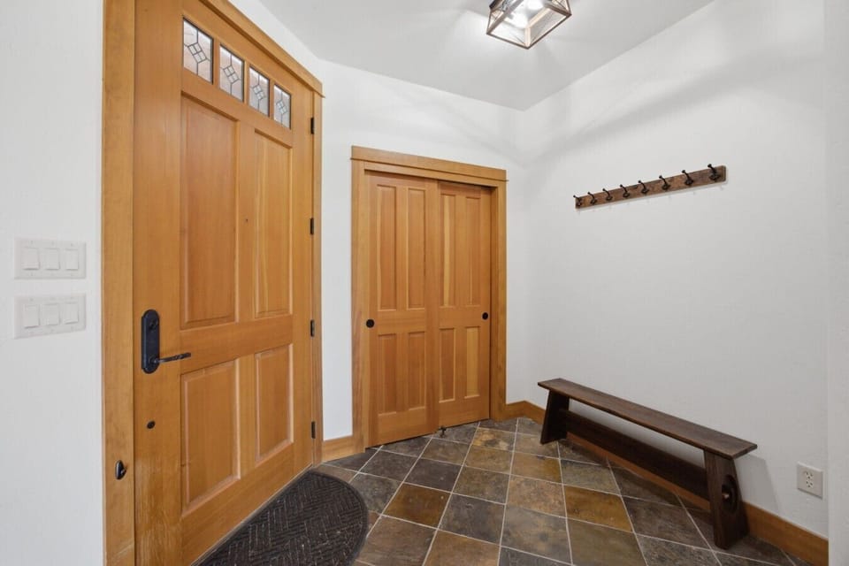 Entry Door Mudroom Space