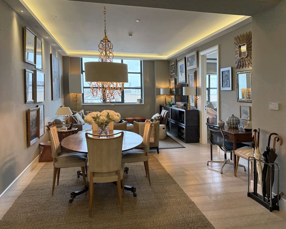 Living room and Dining Room 