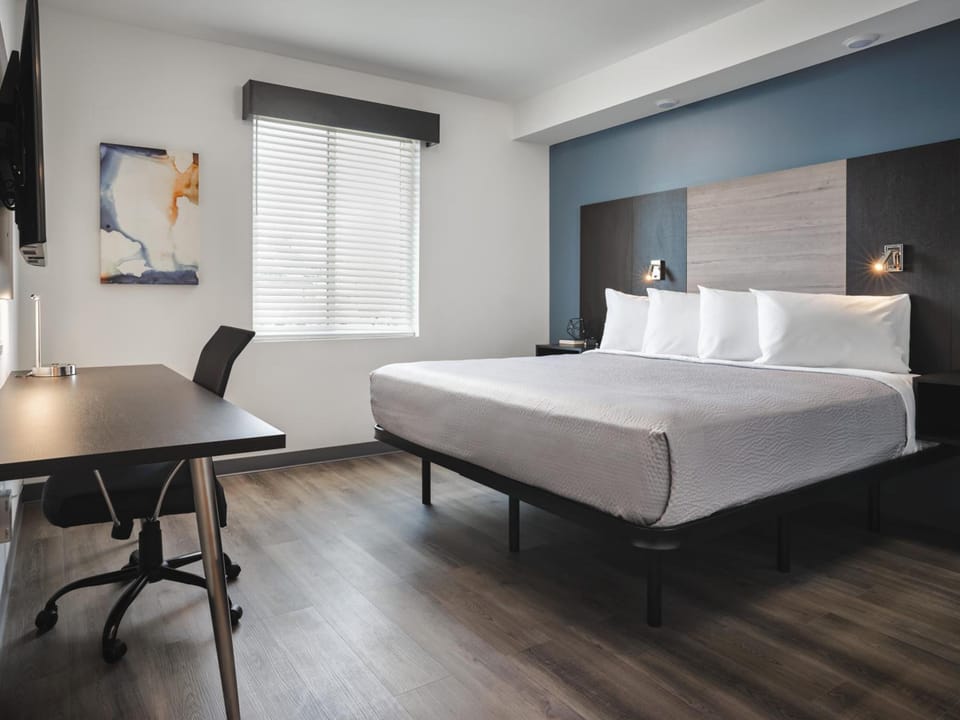 Bedroom. Interior and views may vary based on location and availability.