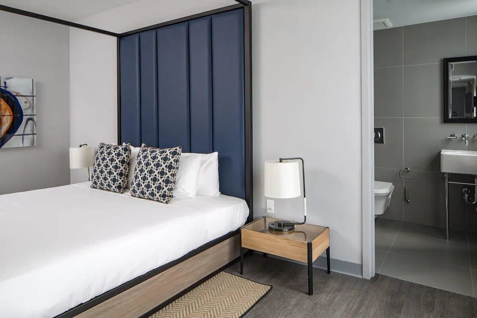 Bedroom. Interior and views may vary based on location and availability.