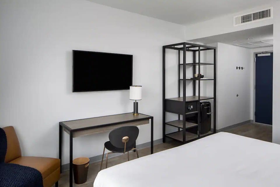 Bedroom. Interior and views may vary based on location and availability.