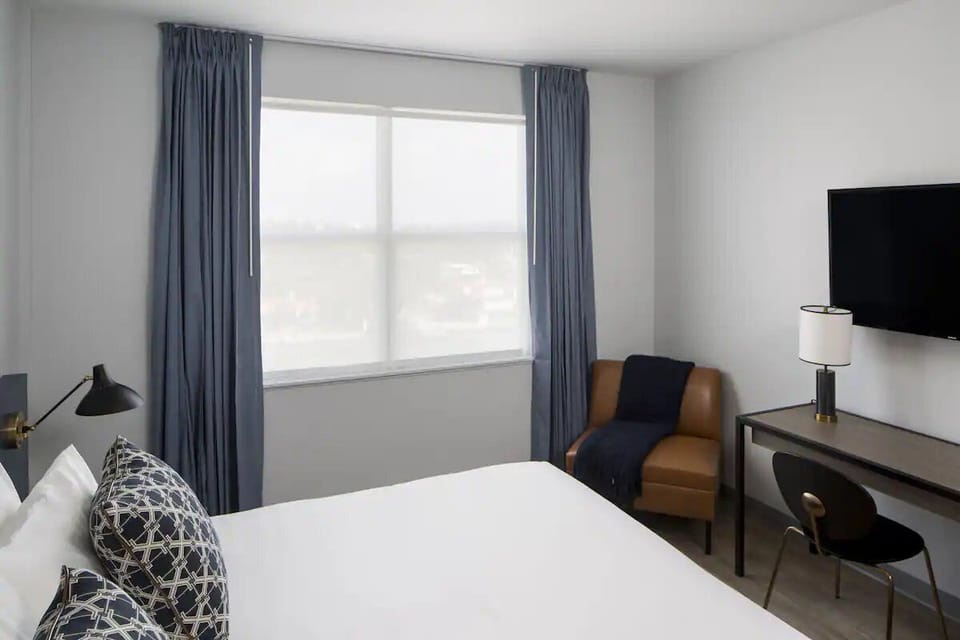 Bedroom. Interior and views may vary based on location and availability.