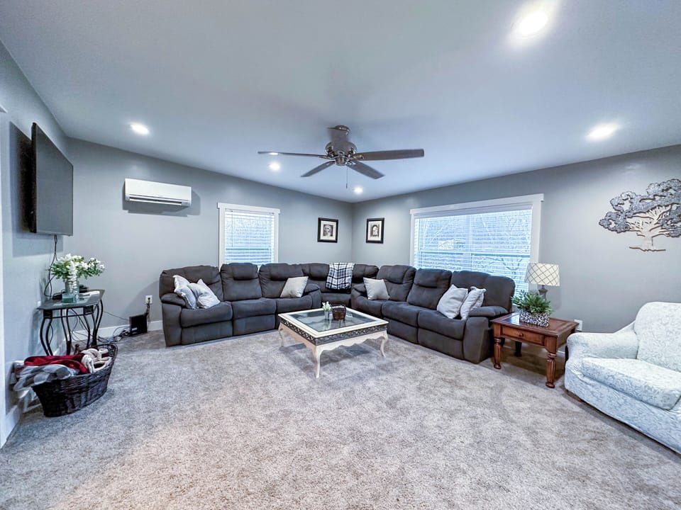 Upstairs family room