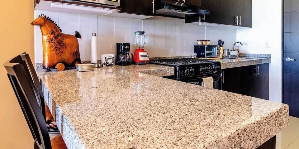 Cocina totalmente equipada, todo lo necesario para tu viaje.