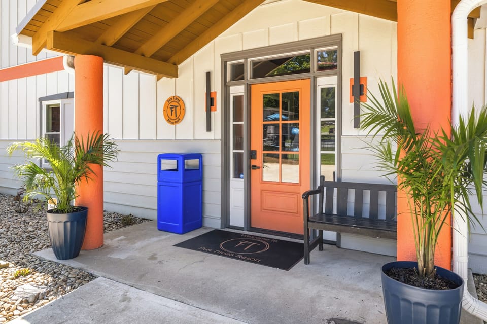 Main Entrance for Above Deck and Below Deck and Arcade Entrance