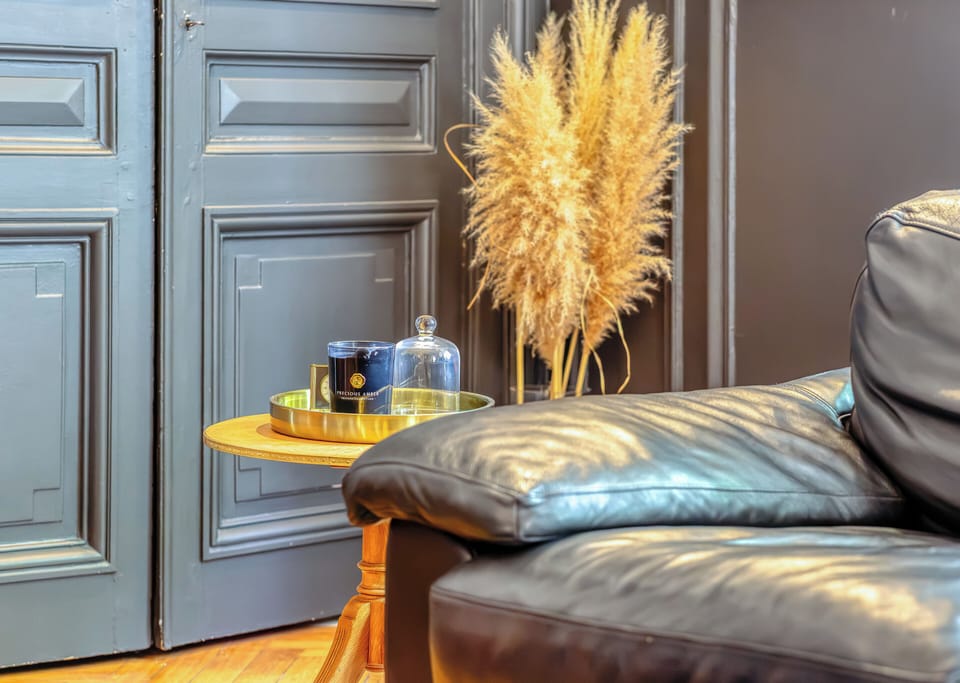Décoration élégante dans la pièce de vie