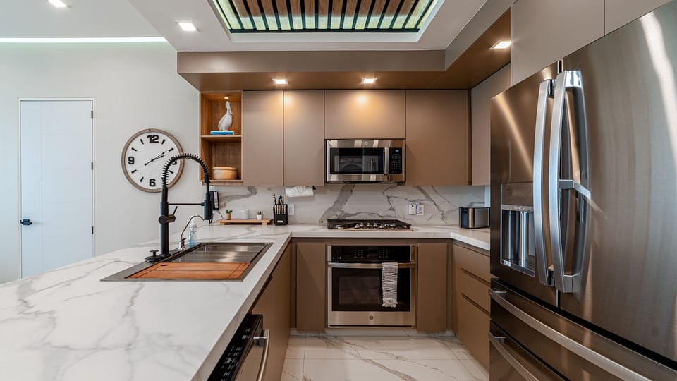 Stainless steel appliances