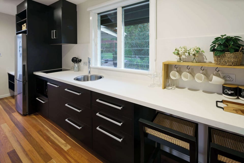 Stunning countryside views from the studio