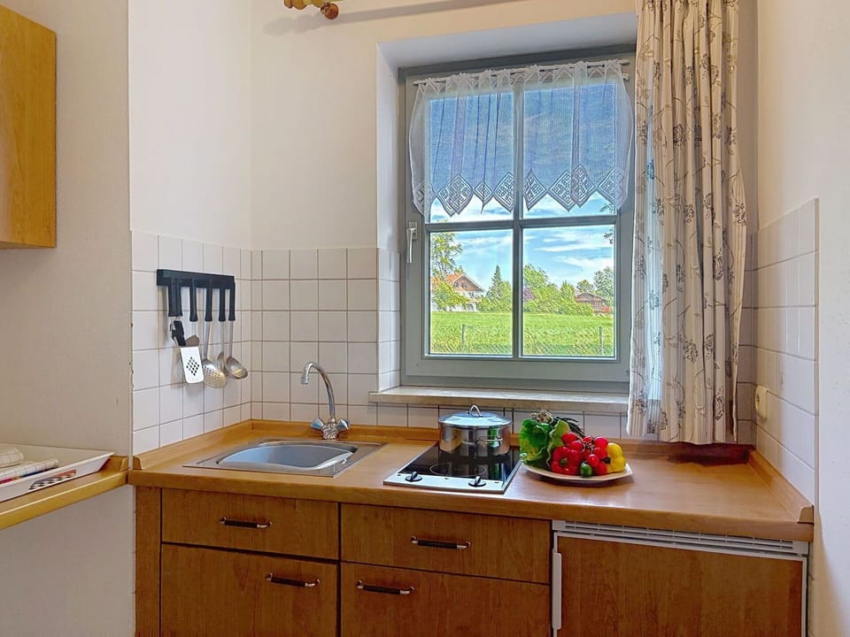 Kitchen, Kitchen Sink, Countertop, Wood, Interior Design, Kitchen Appliance, Cabinetry, Flooring, Plumbing Fixture, Sink