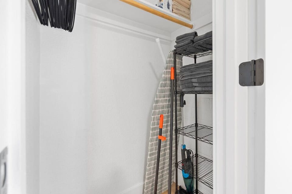 Ample of storage for your belongings.