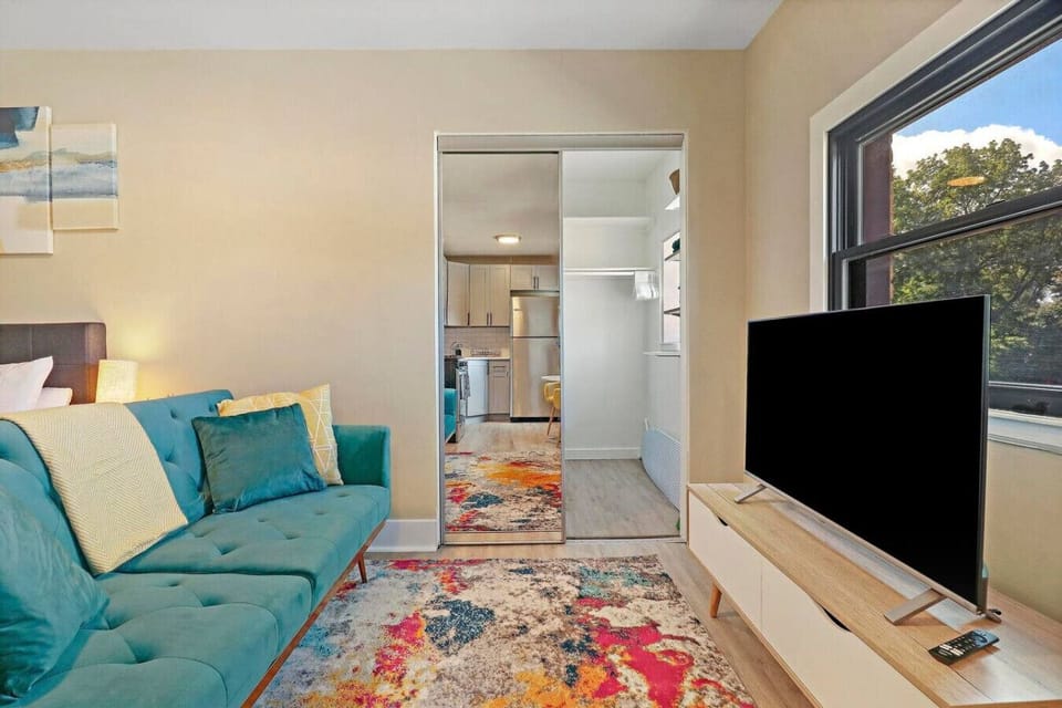 Enjoy the open and airy feel of this comfortable living space.