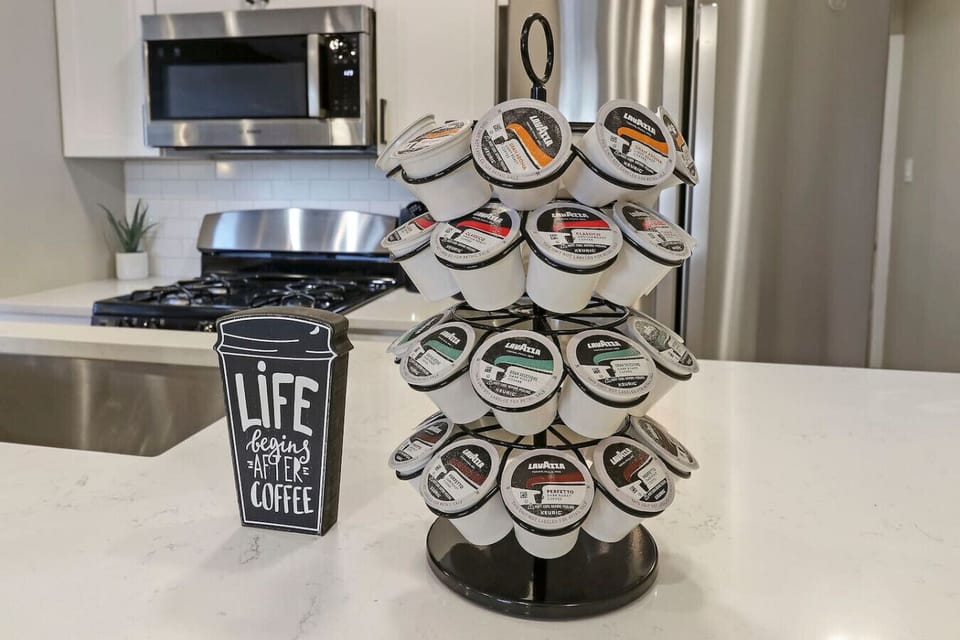 Coffee lovers, rejoice! Everything you need for your morning brew is right here.
