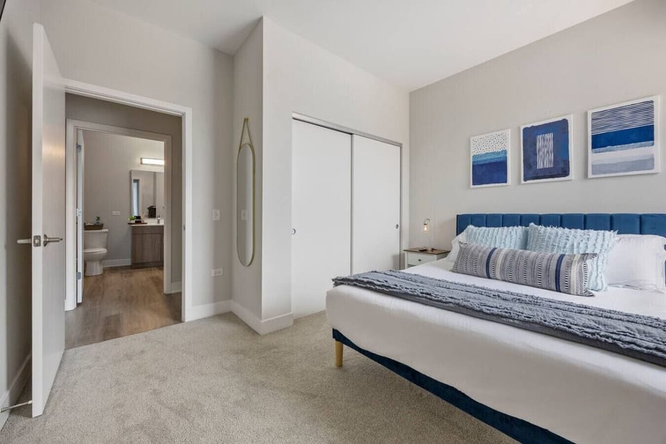 Comfortable and inviting bedroom.