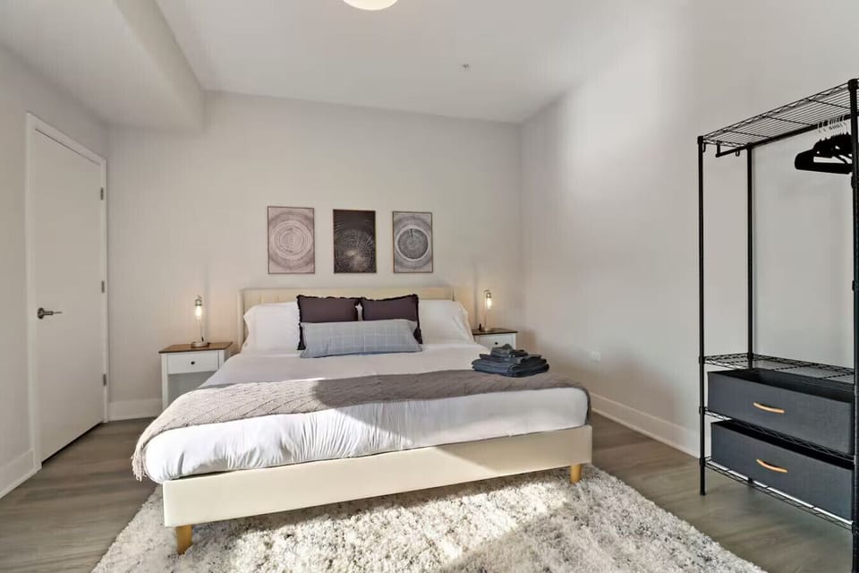Relax with tasteful décor and warm lighting for a cozy vibe.