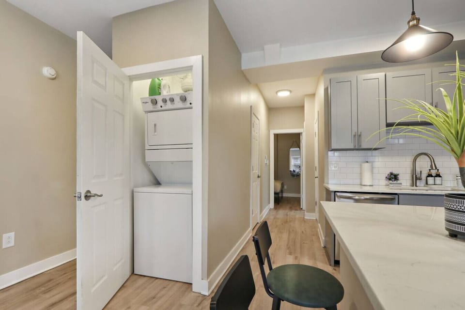 Laundry area.
