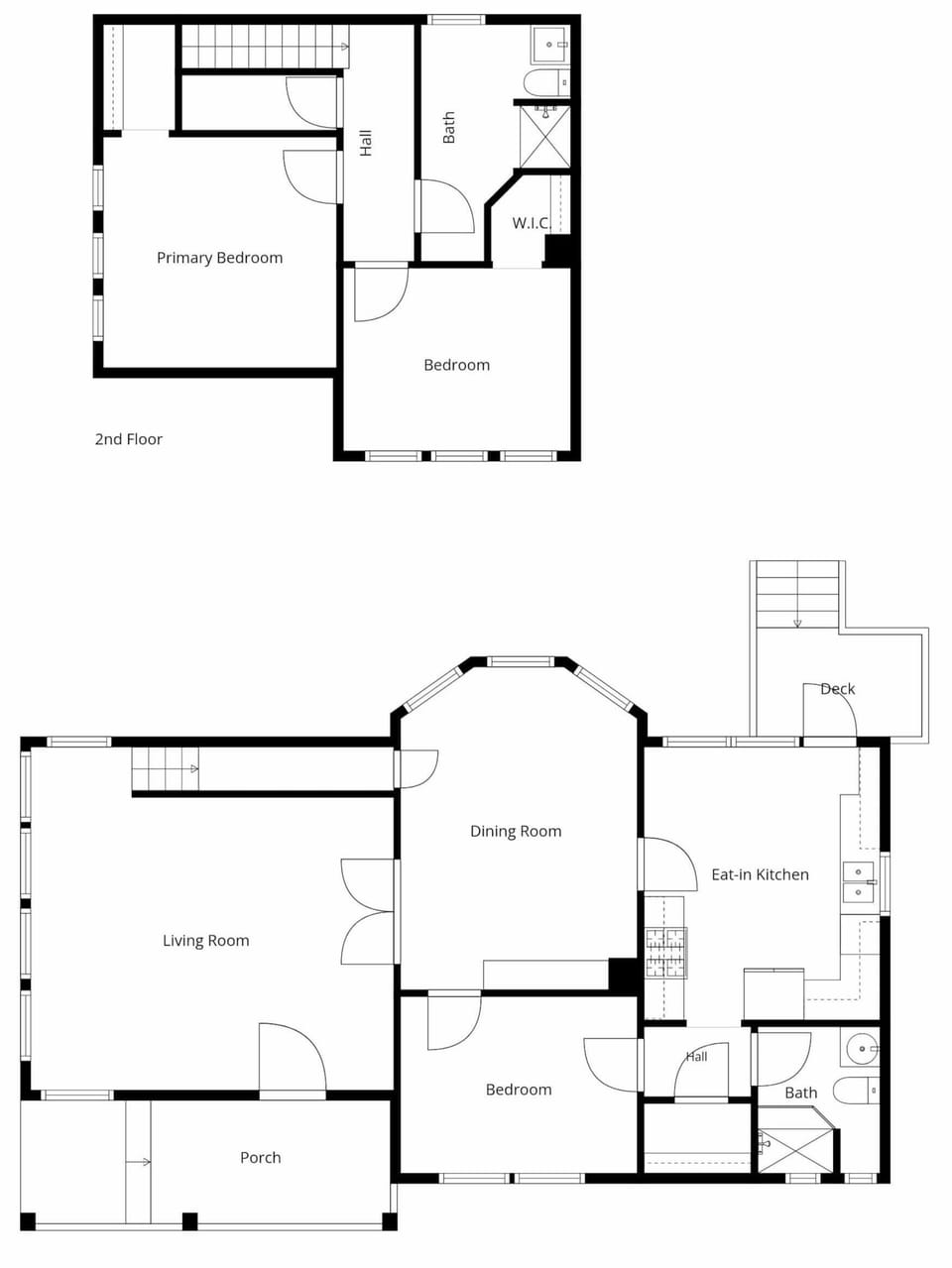 Both floors- floor plan