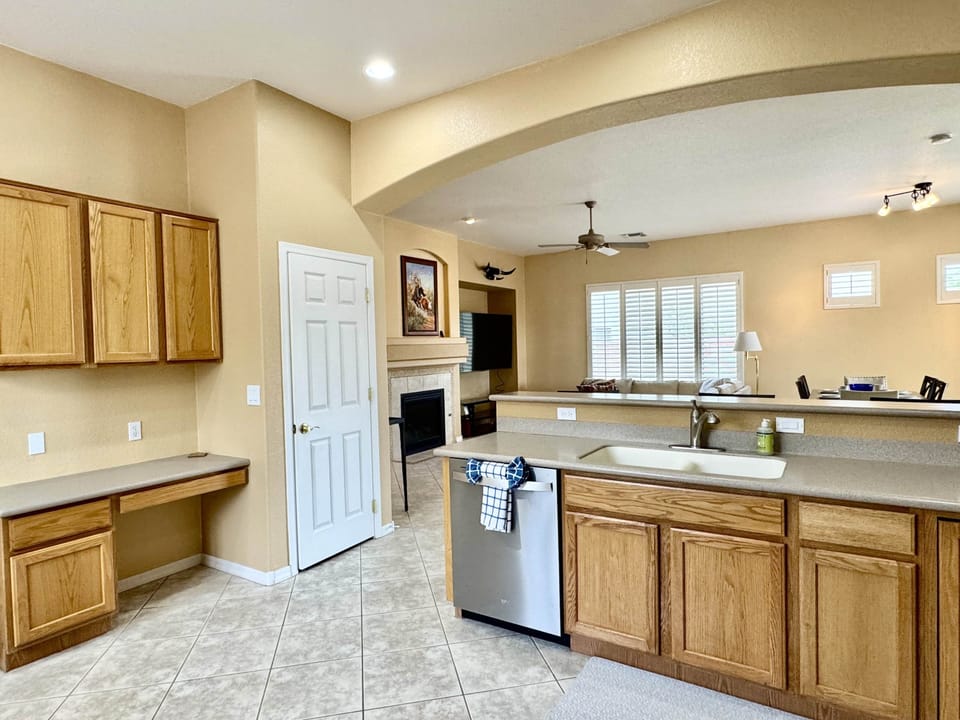 Kitchen Looking out to Great Room