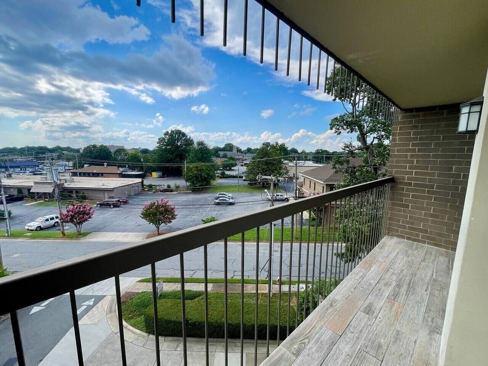 View from the balcony, downtown High Point
