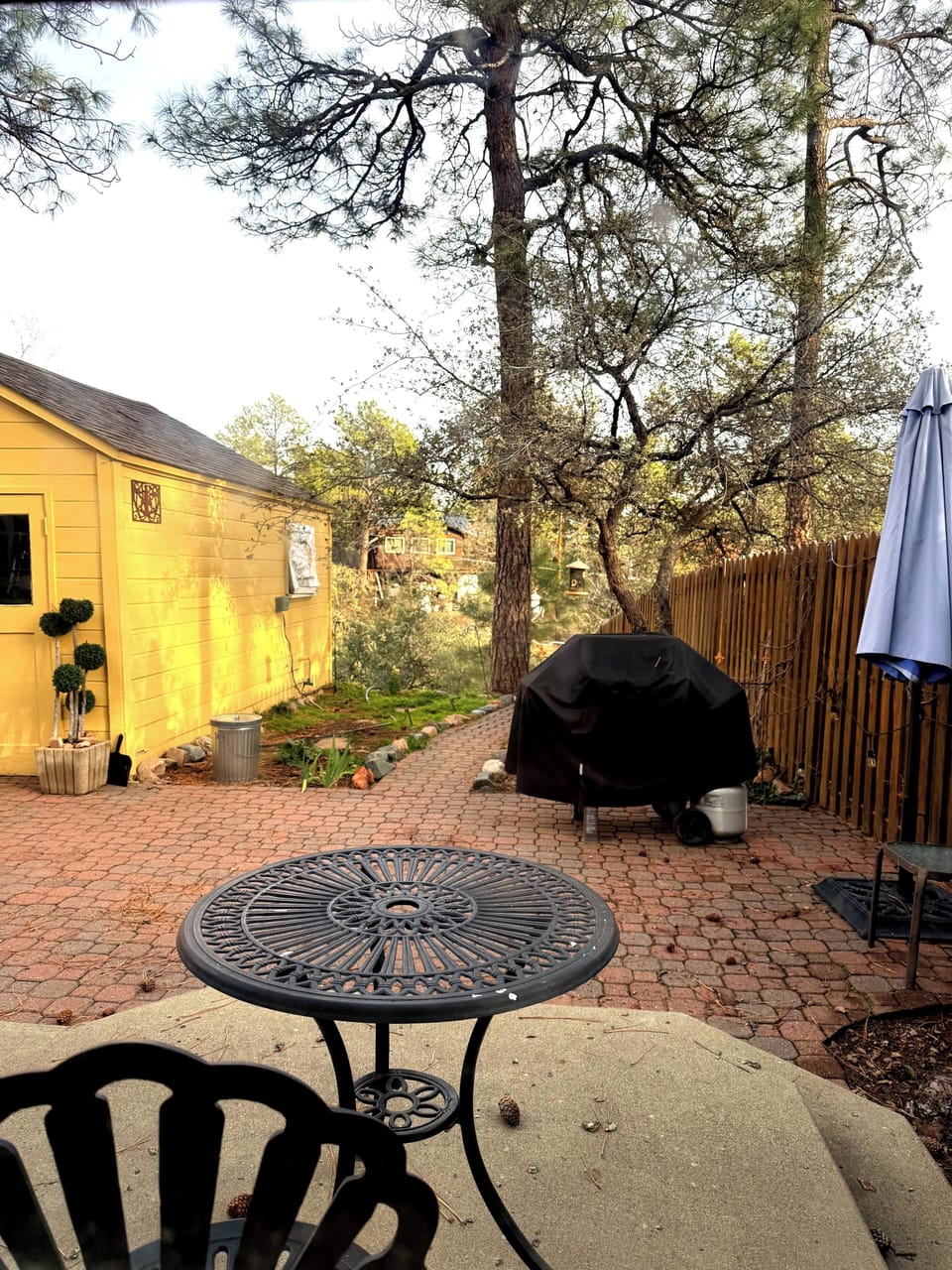Outside area - peaceful and relaxing.