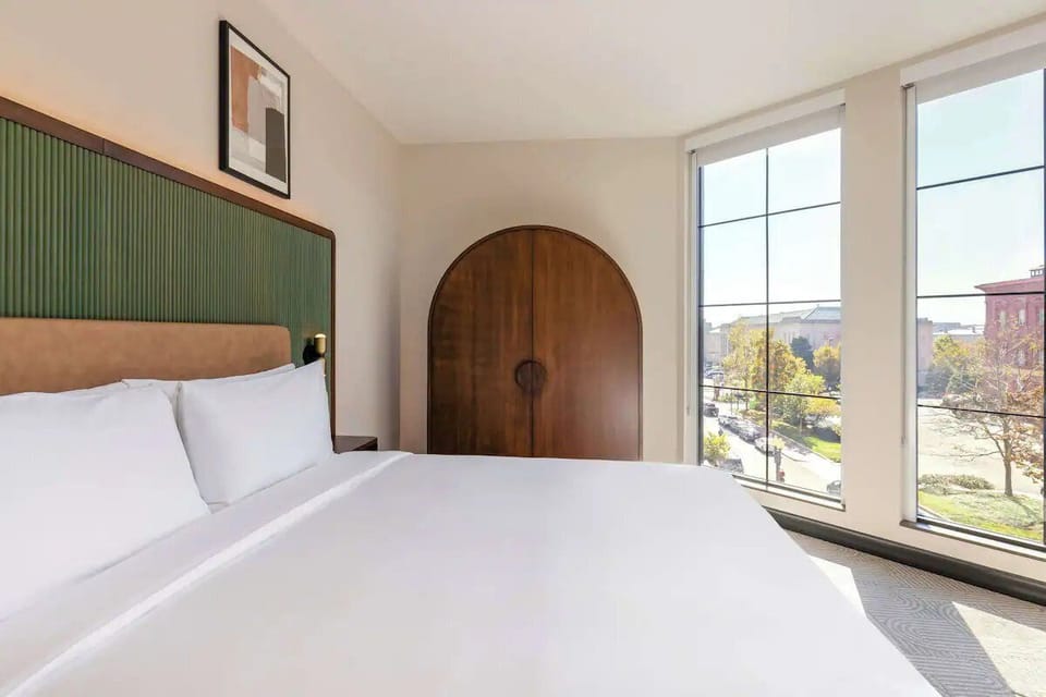 Bedroom. Interior and views may vary based on location and availability.