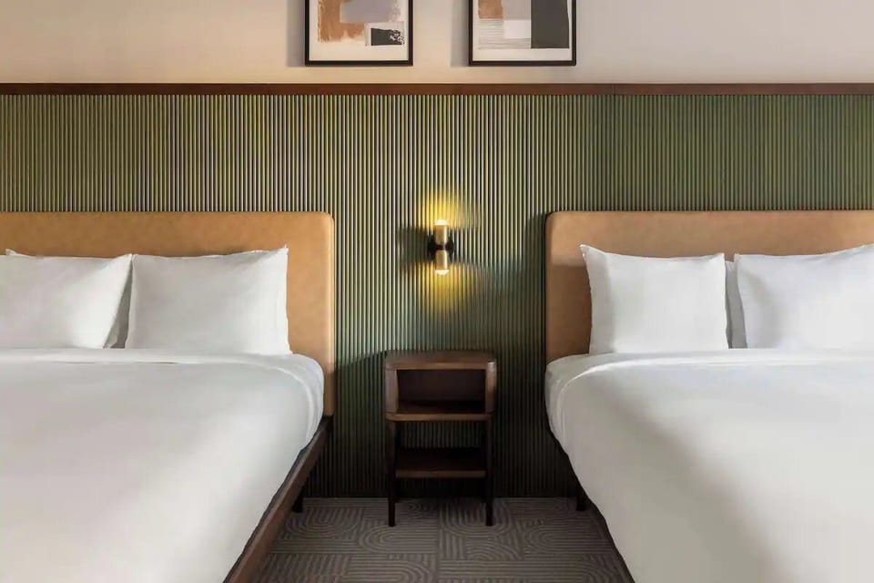 Bedroom. Interior and views may vary based on location and availability.