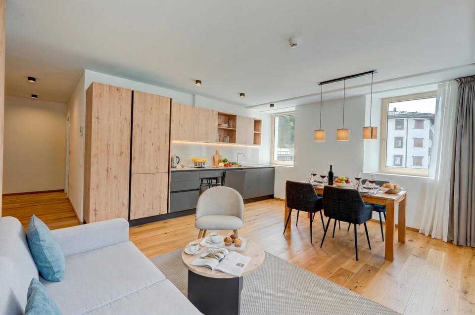 Living and dining room