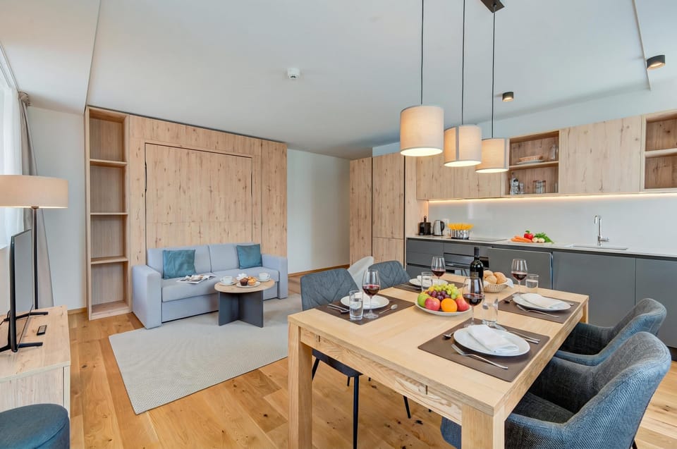 Living and dining room