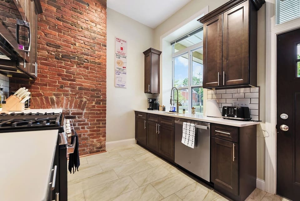 Fully Stocked Kitchen With NEW Stainless Steel Appliances