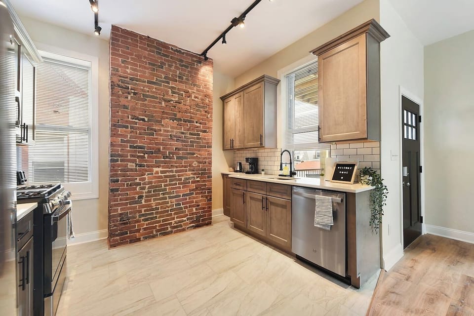 Fully Stocked Kitchen With NEW Stainless Steel Appliances