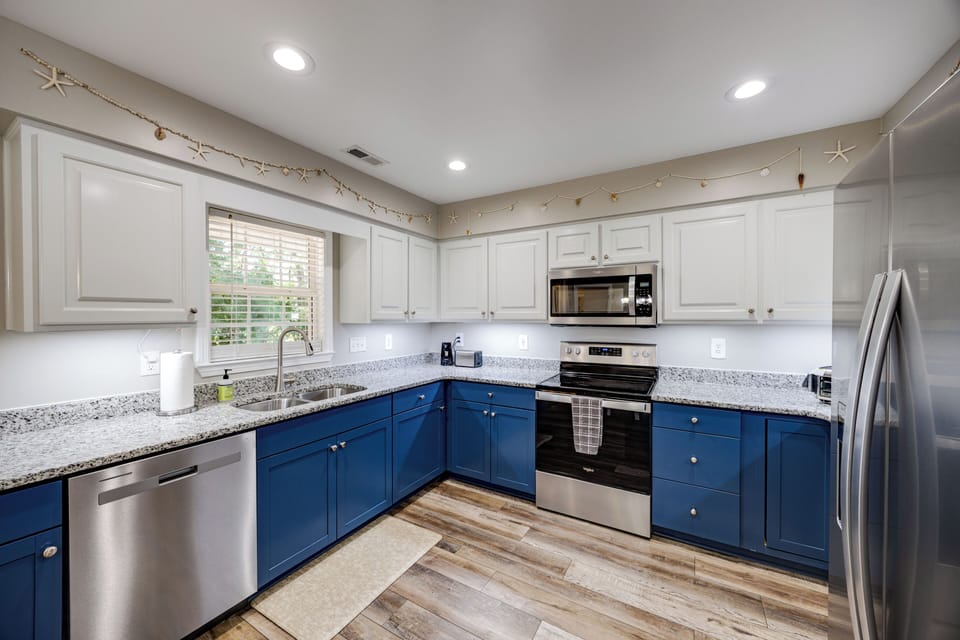 Spacious kitchen