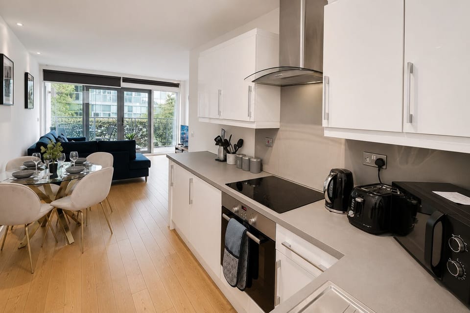 Fully equipped kitchen - Angel flat near King's Cross & St Pancras International