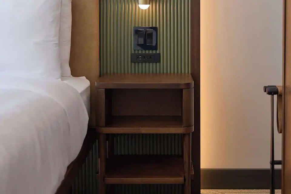 Bedroom. Interior and views may vary based on location and availability.