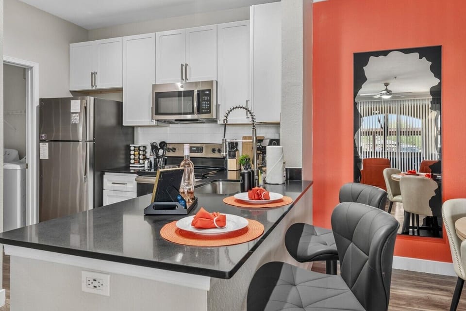 Bright open-concept space designed for gathering, entertaining, and making memories.