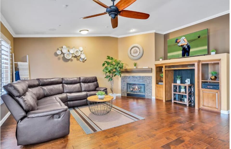 Comfy couches, made for movie marathons