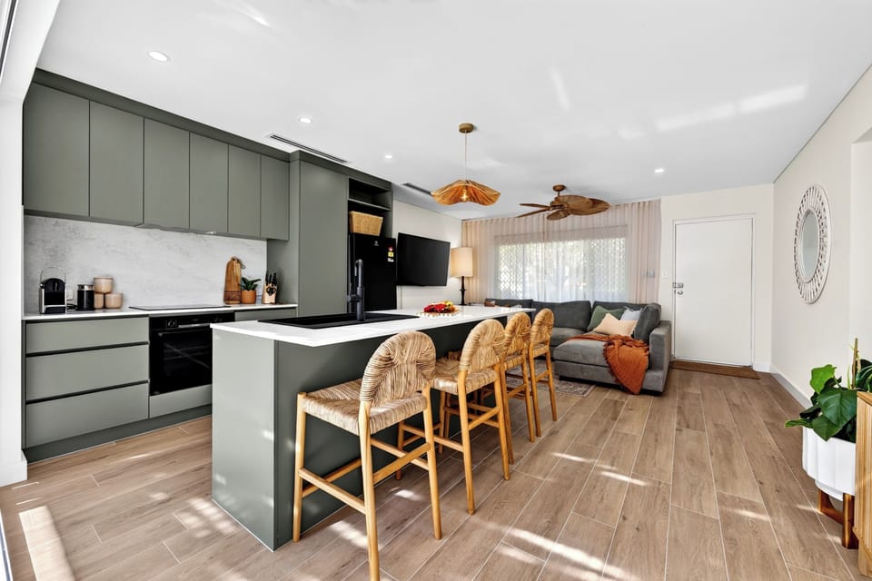 Kitchen and Living Area
