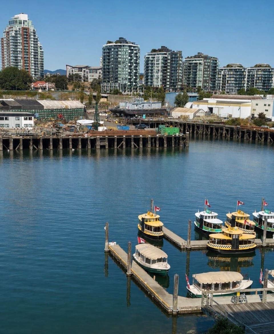 Local harbourfront docks nearby offering convenient access to water tours and boat charters.