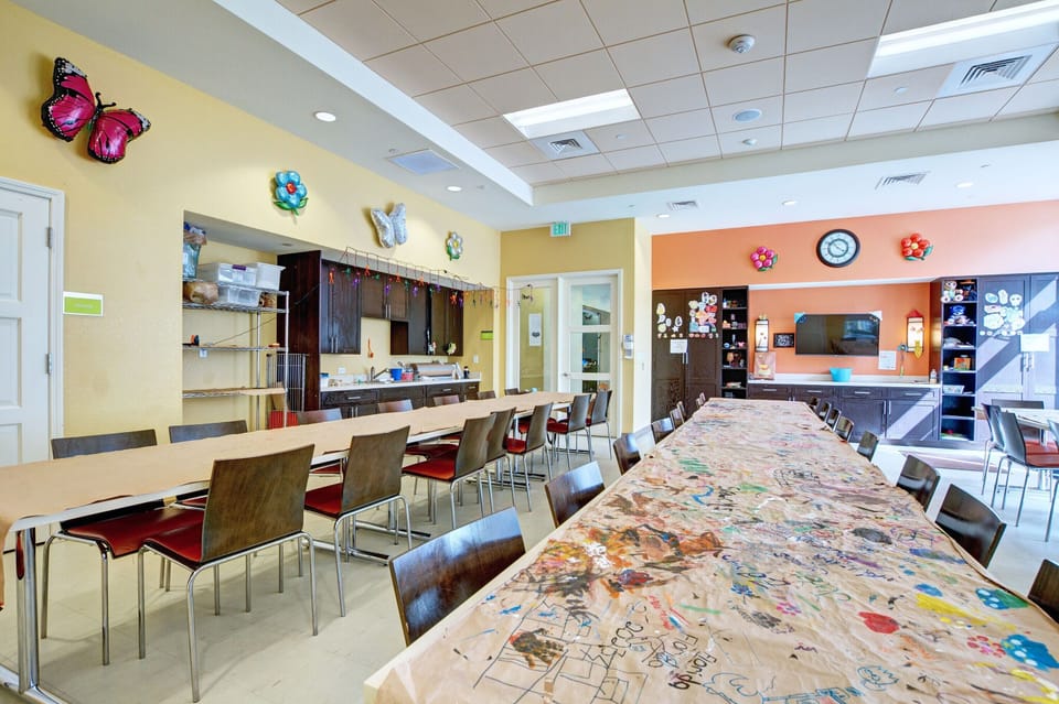Children's activity room