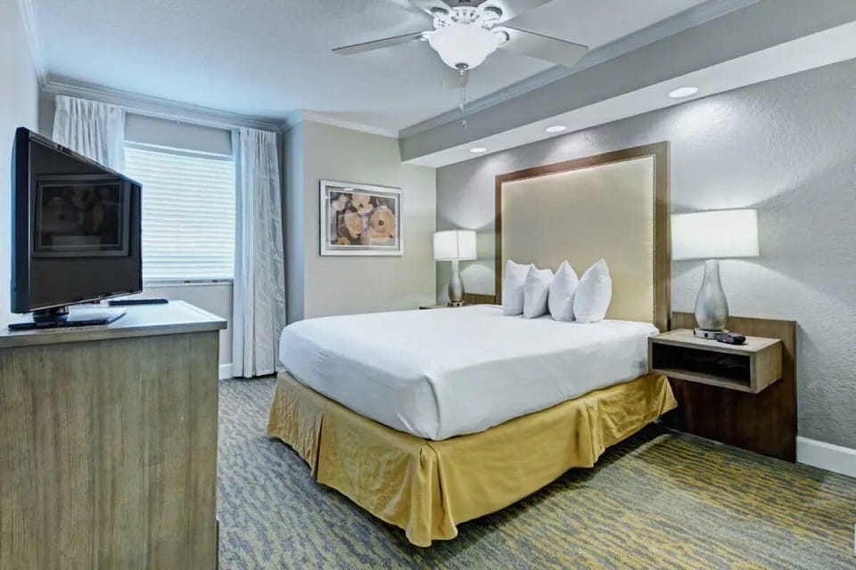Bedroom. Interior and views may vary based on location and availability.